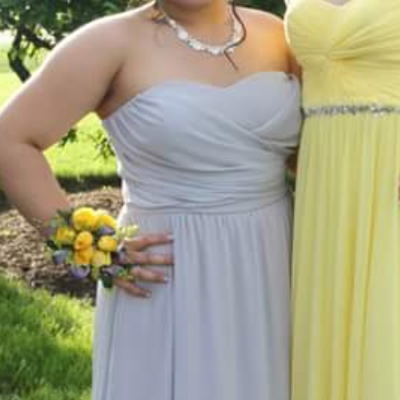 Gray prom dress - Picture 6 of 6